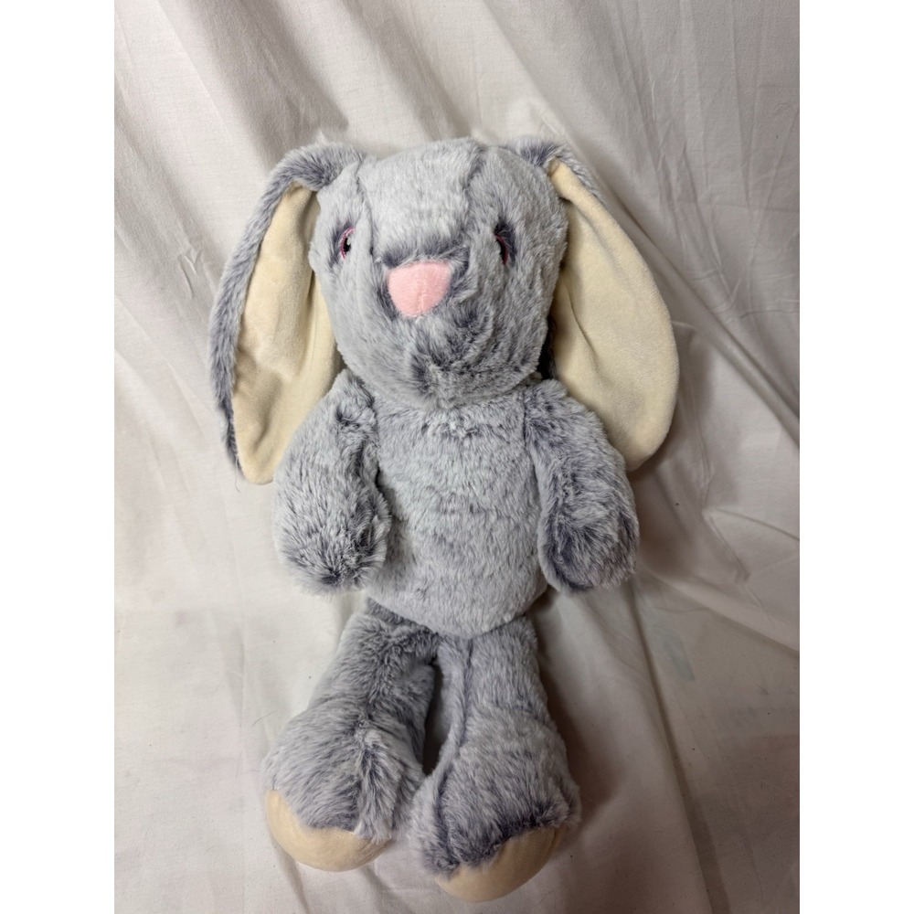 Greenbrier Bunny Rabbit Plush Stuffed Polka Dot Bow Pink Nose‎ embroidered Eyes